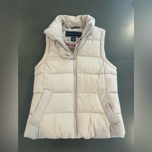 Tommy Hilfiger Cream Puffer Vest